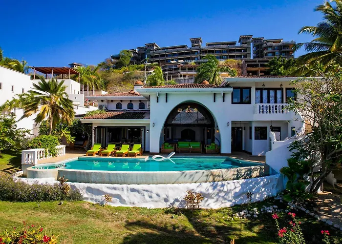 Dreamy Spanish-style With Sweeping Ocean Views, Elegant Nautical Design & Giant Infinity Pool