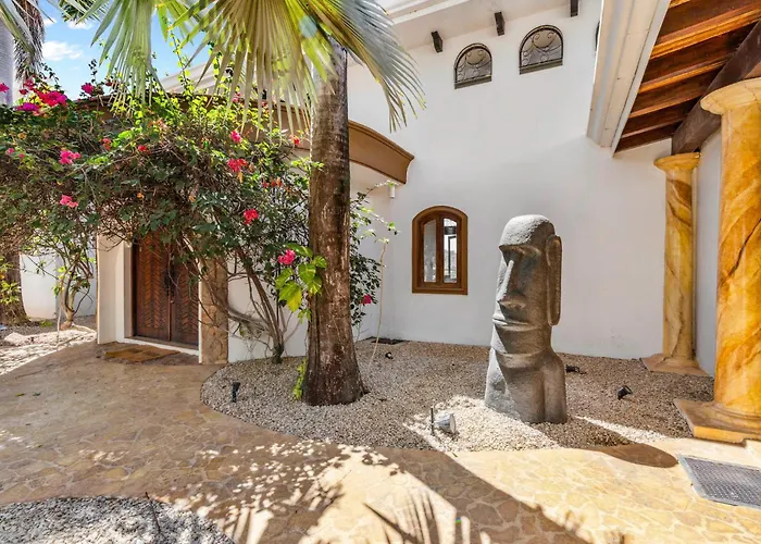Dreamy Spanish-style With Sweeping Ocean Views, Elegant Nautical Design & Giant Infinity Pool *