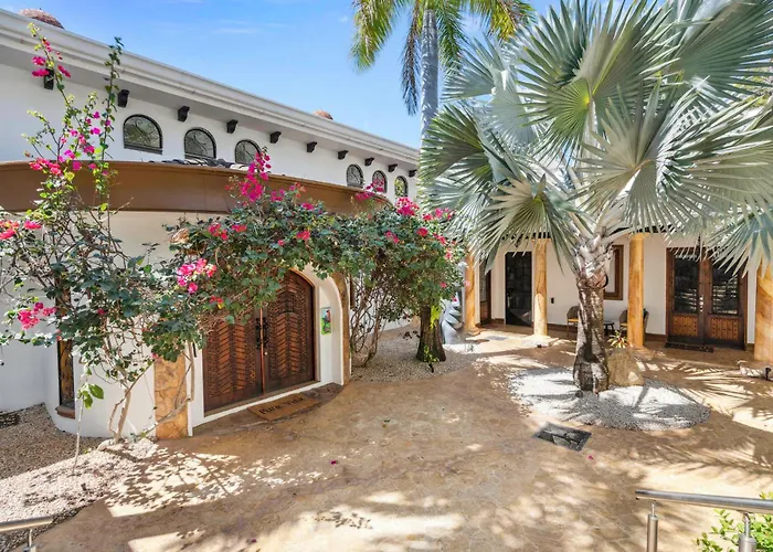 Dreamy Spanish-style With Sweeping Ocean Views, Elegant Nautical Design & Giant Infinity Pool
